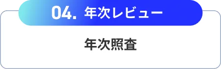年次レビュー-年次照査